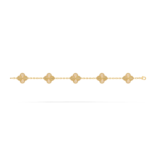 GOURMETTE VAN CLEEF ALHAMBRA gold