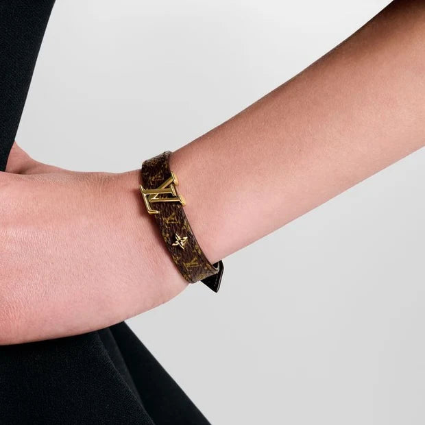 BRACELET LOUIS VUITTON CUIR LVC03R
