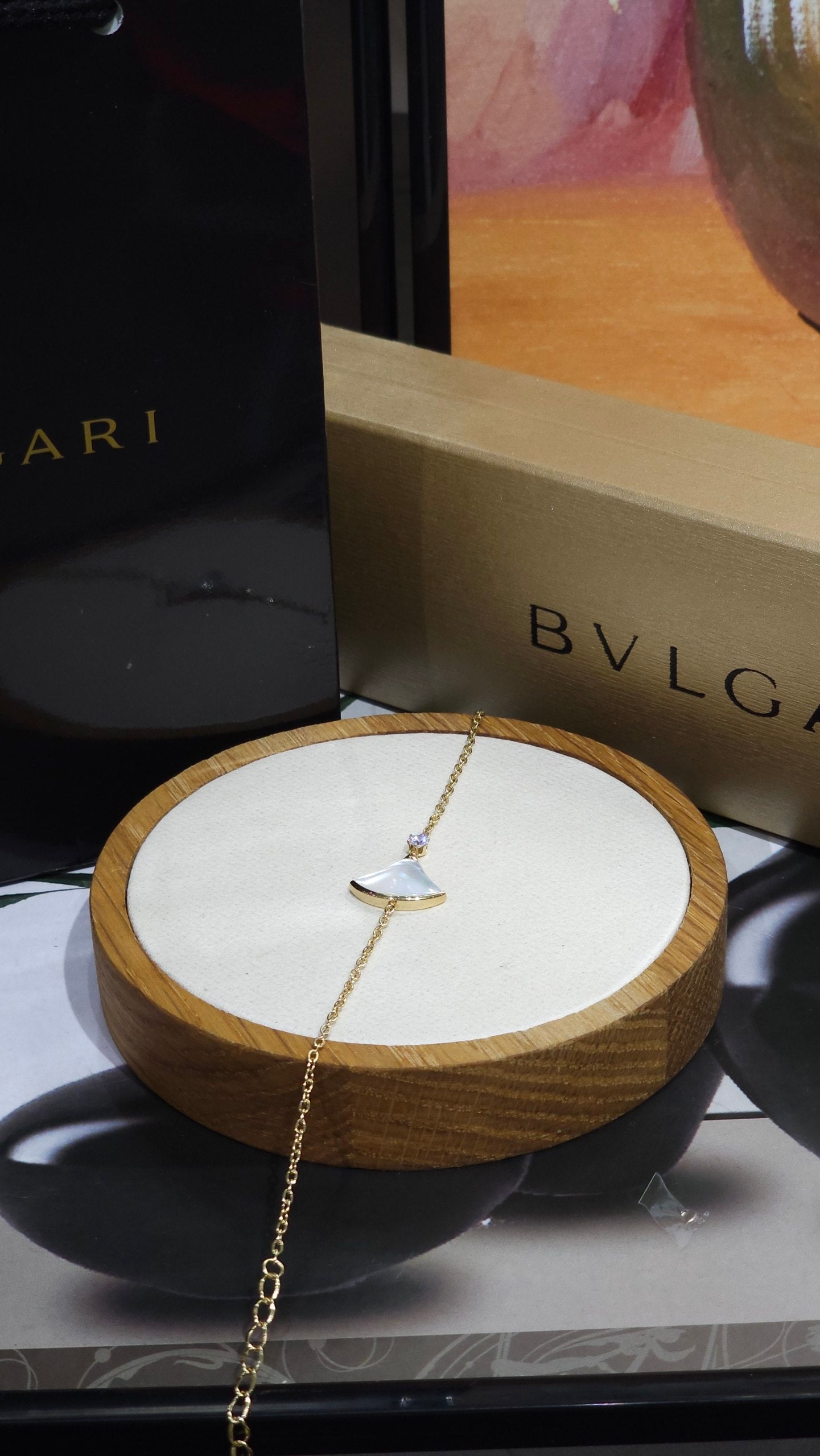 Gourmet femme acier doré BVLGARI Divas Dream