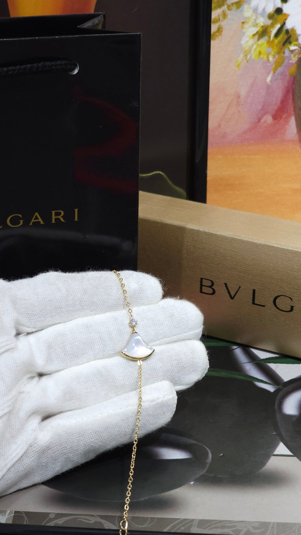 Gourmet femme acier doré BVLGARI Divas Dream