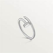BAGUE CARTIER JUSTE UN CLOU PETIT MODÈLE DIAMANTS WHITE GOLD