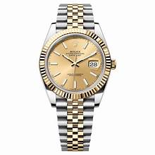 Date Just 41 Two Tone Gold Dial jubli Bracelet Japanese Master Quality Automatic