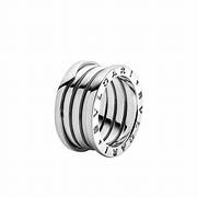 BAGUE BVLGARI B.ZERO1 WHITE-GOLD