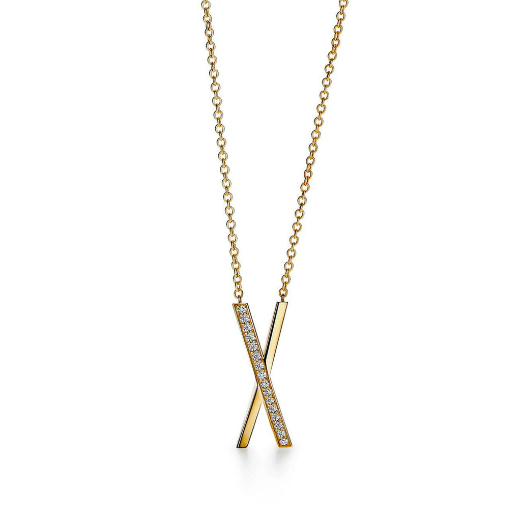 COLLIER TIFFANY & CO ATLAS® X PENDANT GOLD