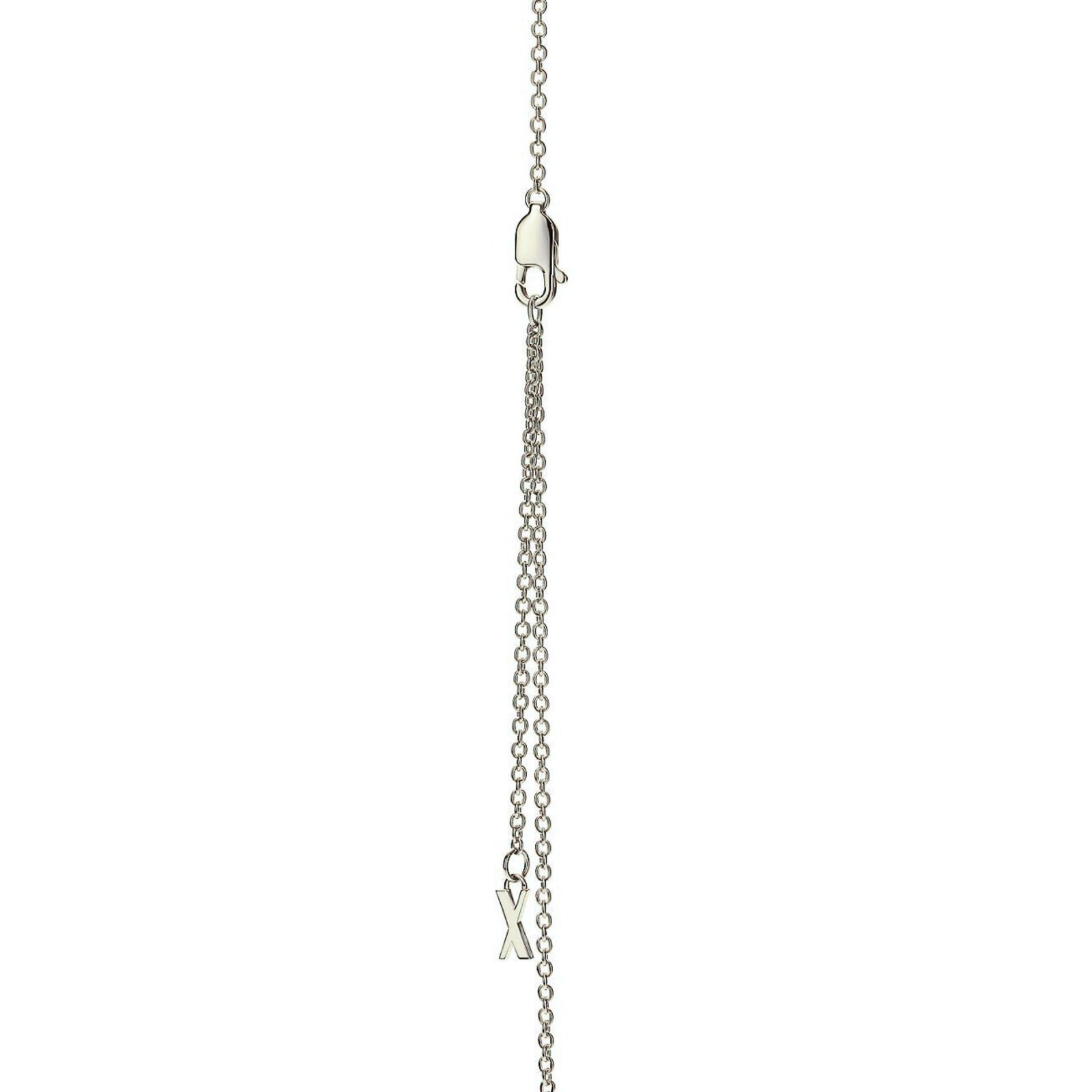 COLLIER TIFFANY & CO ATLAS® X PENDANT WHITE GOLD