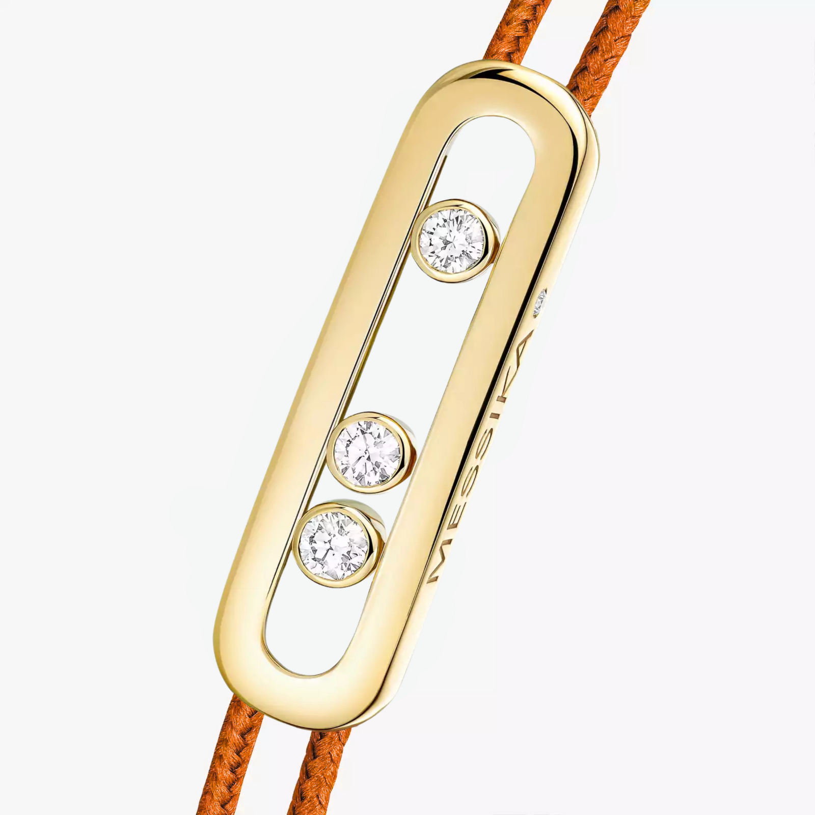 BRACELET MESSIKA CORDE ORANGE GOLD