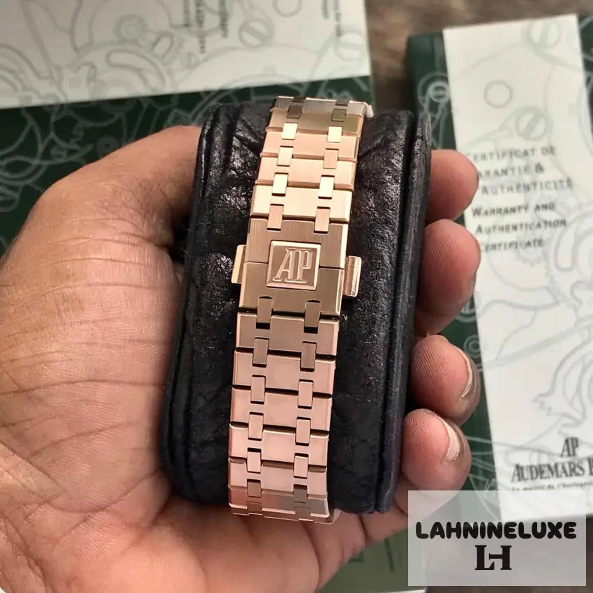 Audemars Piguet Royal Oak OffShore Automatic Rosegold Black Dial Premium Mens Watch