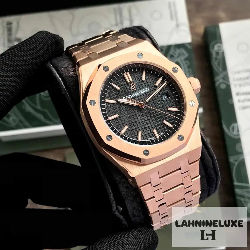 Audemars Piguet Royal Oak OffShore Automatic Rosegold Black Dial Premium Mens Watch