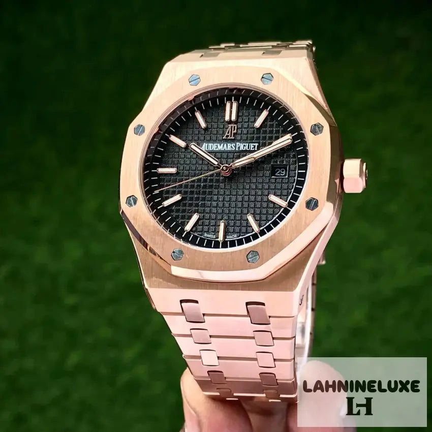 Audemars Piguet Royal Oak OffShore Automatic Rosegold Black Dial Premium Mens Watch