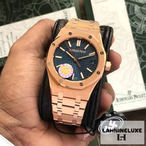 Audemars Piguet Royal Oak Offshore Rosegold Black Blue Metal