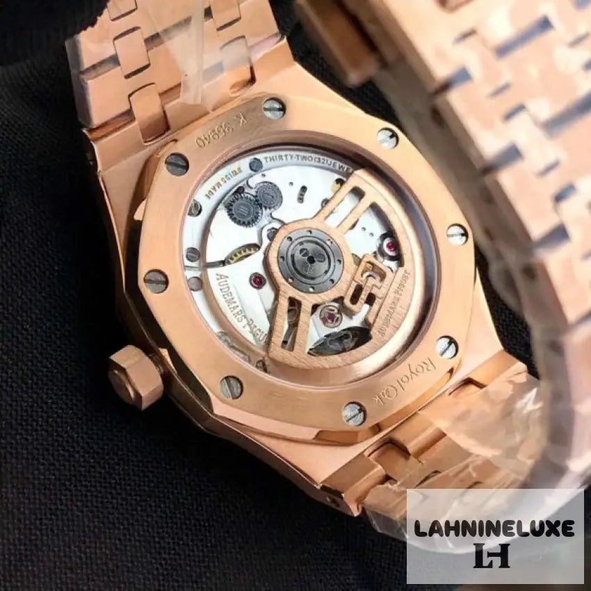 Audemars Piguet Royal Oak Offshore Rosegold Black Blue Metal