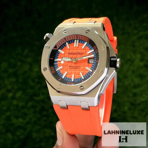 Audemars Piguet Royal Oak Offshore Stainless Steel Orange Dial Automatic