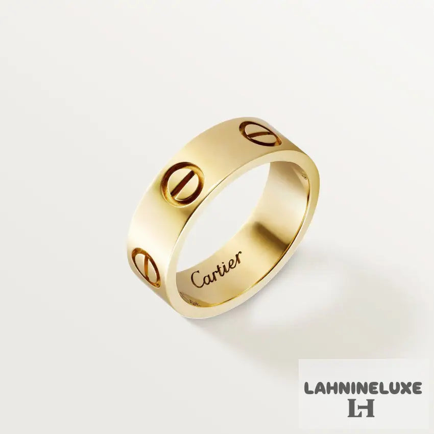 BAGUE CARTIER LOVE MODÈLE CLASSIQUE GOLD