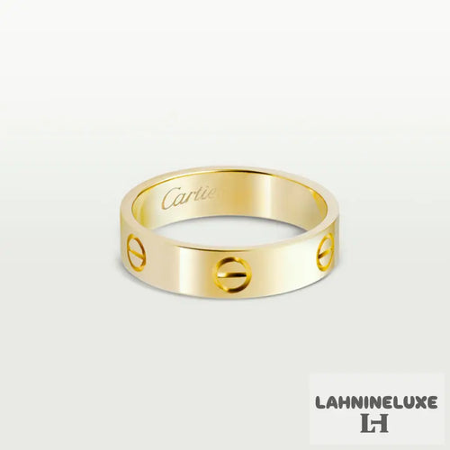 BAGUE CARTIER LOVE MODÈLE CLASSIQUE GOLD