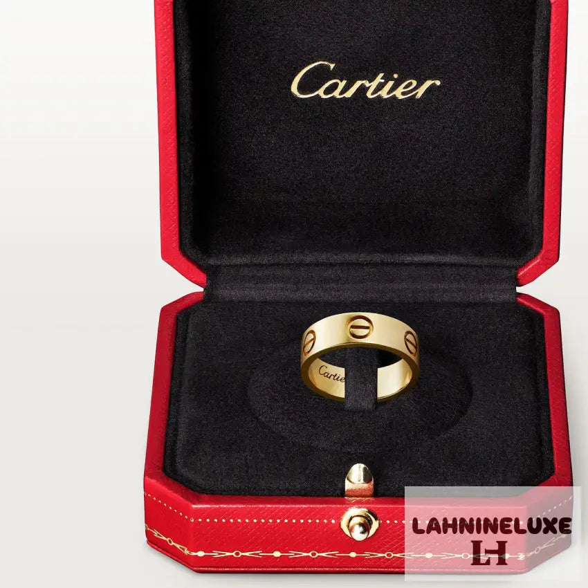 BAGUE CARTIER LOVE MODÈLE CLASSIQUE GOLD