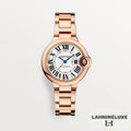 BALLON BLEU ROSE