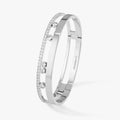 BRACELET MESSIKA BANGLE MOVE ROMANE GM WHITE GOLD