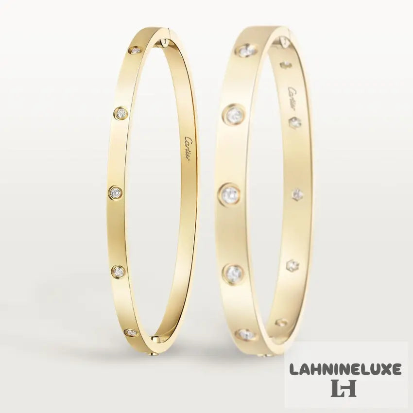 BRACELET CARTIER LOVE PETIT MODÉLE DIAMOND GOLD