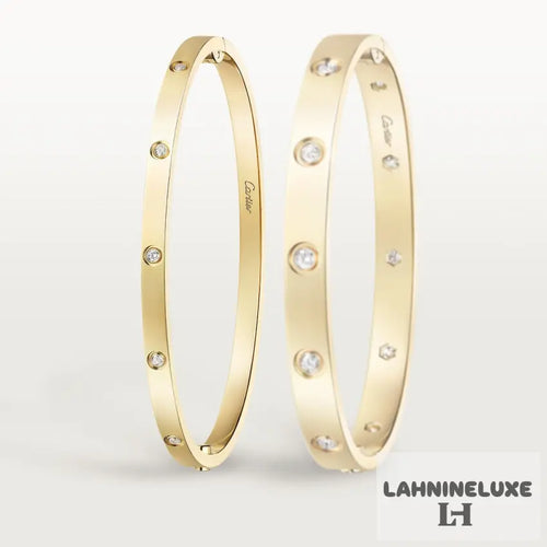 BRACELET CARTIER LOVE PETIT MODÉLE DIAMOND GOLD