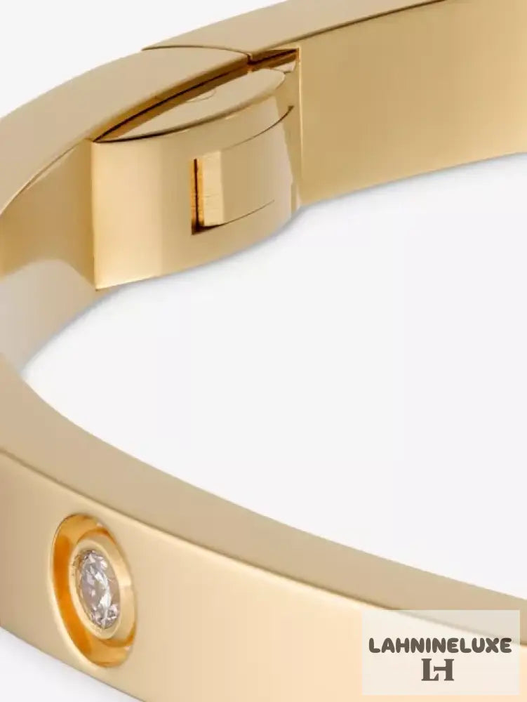 BRACELET CARTIER LOVE PETIT MODÉLE DIAMOND GOLD