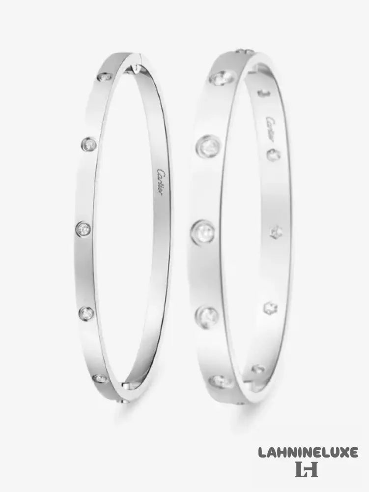 BRACELET CARTIER LOVE PETIT MODÉLE DIAMOND WHITE GOLD