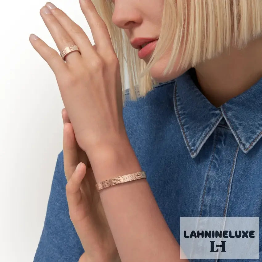 BRACELET CARTIER LOVE UNLIMITED SOUPLE ROSE GOLD