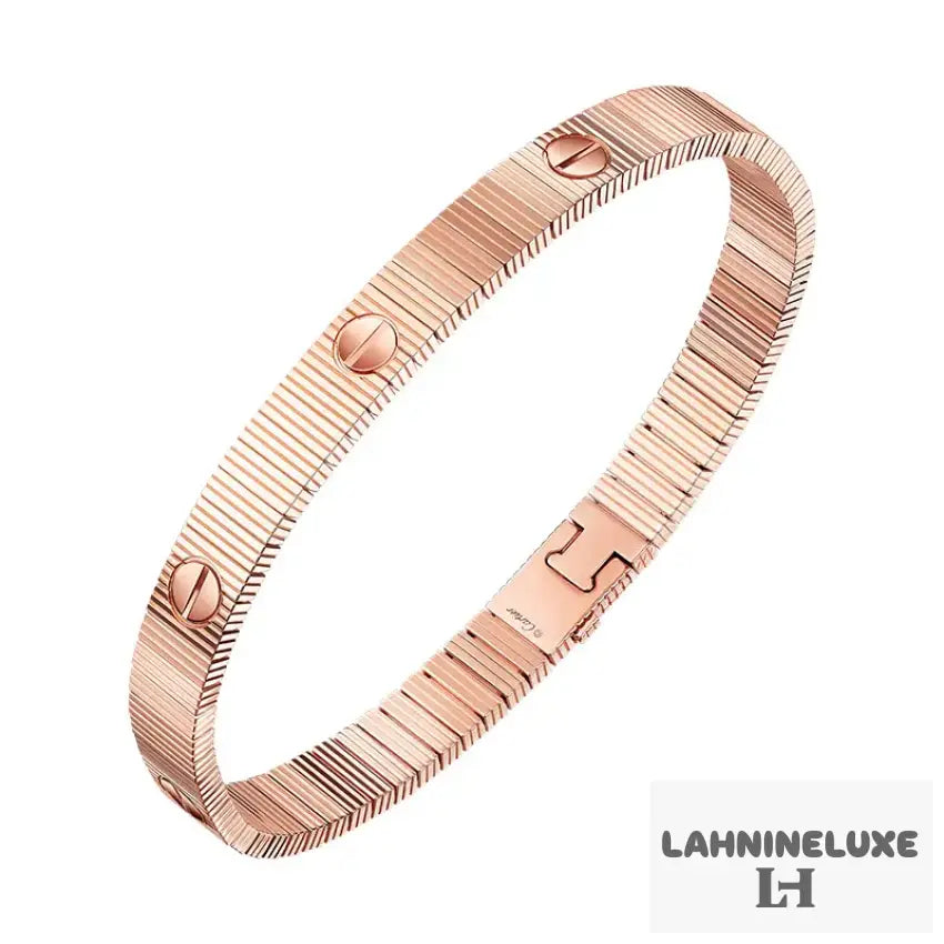 BRACELET CARTIER LOVE UNLIMITED SOUPLE ROSE GOLD