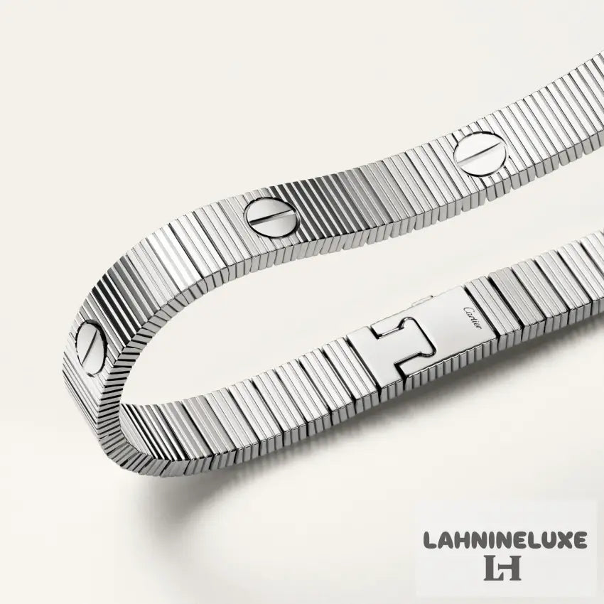 BRACELET CARTIER LOVE UNLIMITED SOUPLE WHITE GOLD