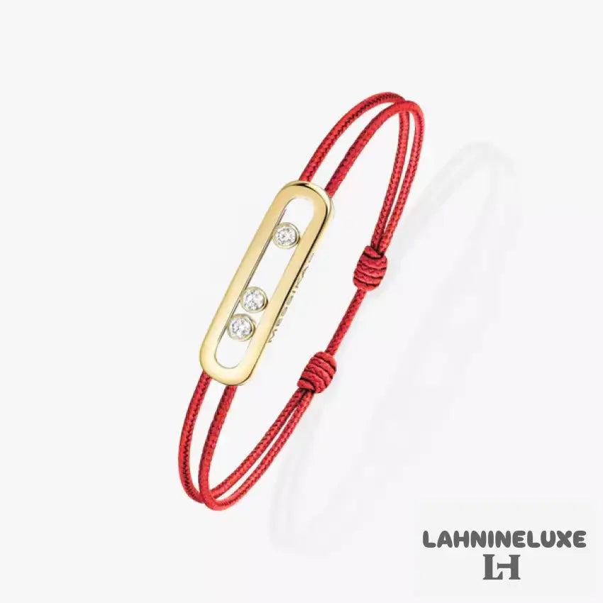 BRACELET MESSIKA CORDE ROUGE GOLD