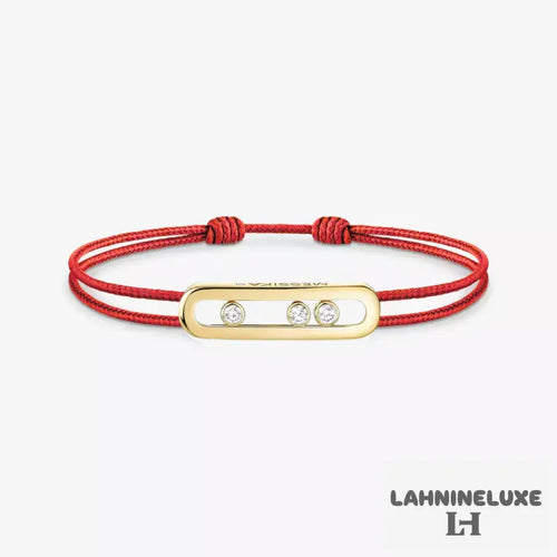 BRACELET MESSIKA CORDE ROUGE GOLD