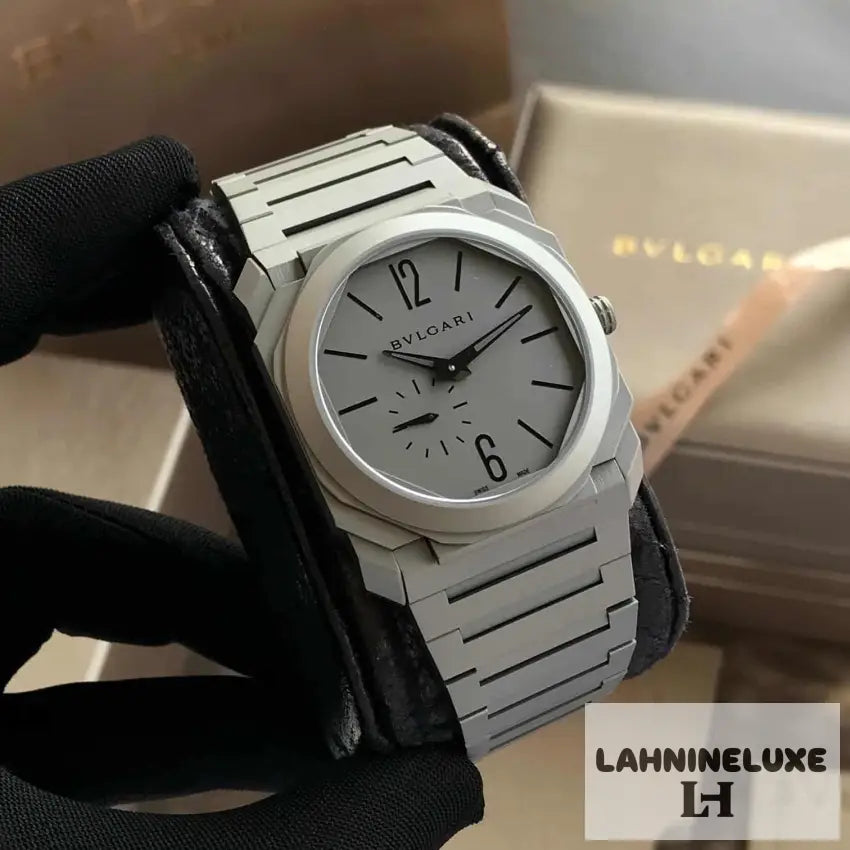 Bvlgari Octo Finissimo Full Grey ETA Mens Watch