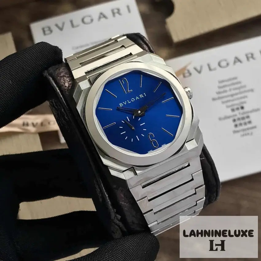 Bvlgari Octo Finissimo Silver Blue