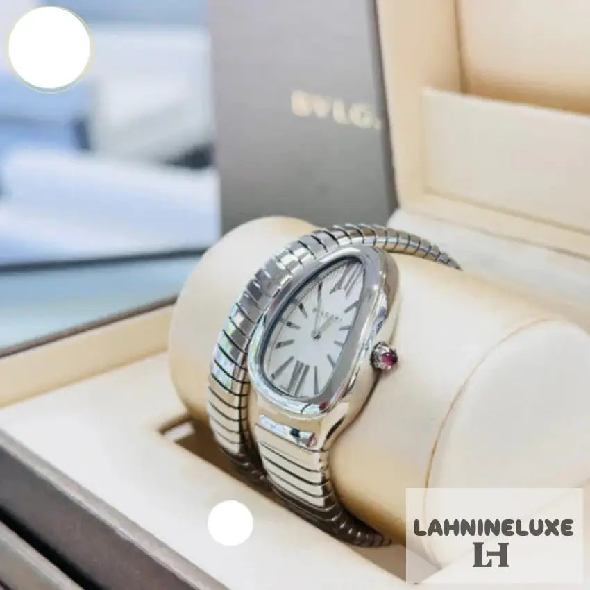 Bvlgari Serpenti fond blanc sertie