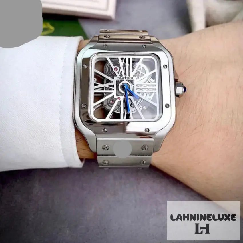 Cartier Santos de Cartier Skeleton – Grand Modèle (WHSA0015