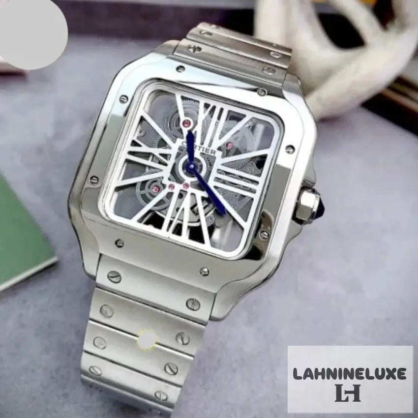 Cartier Santos de Cartier Skeleton – Grand Modèle (WHSA0015