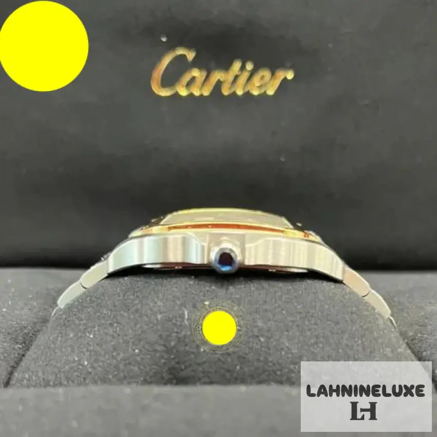 Cartier skeleton dore et argente