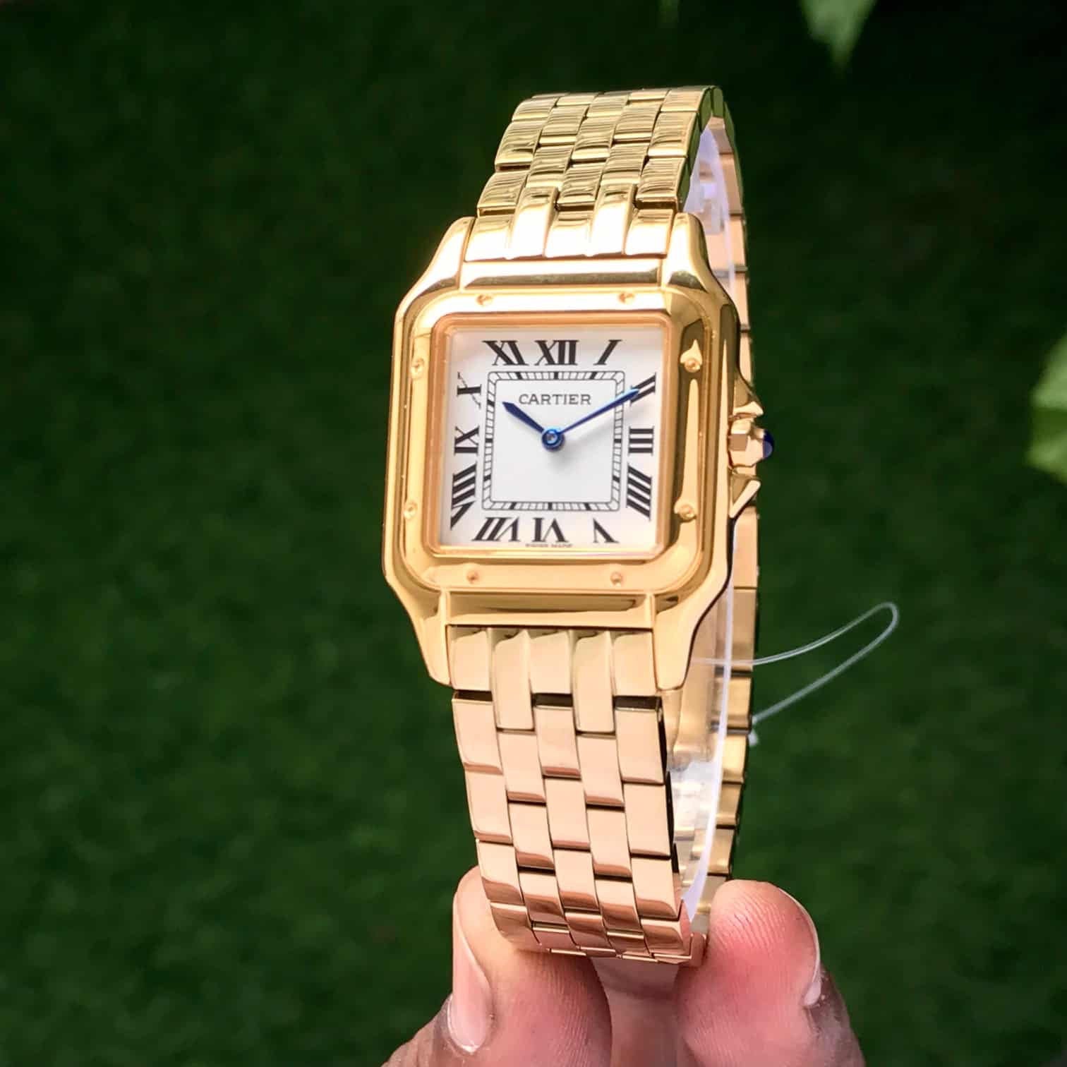 Cartier Panthere De Cartier Gold White Dial Japanese Quartz