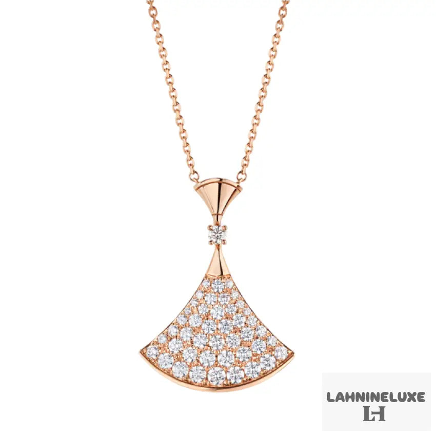 COLLIER BVLGARI DIVAS DREAM DIAMANTS ROSE GOLD