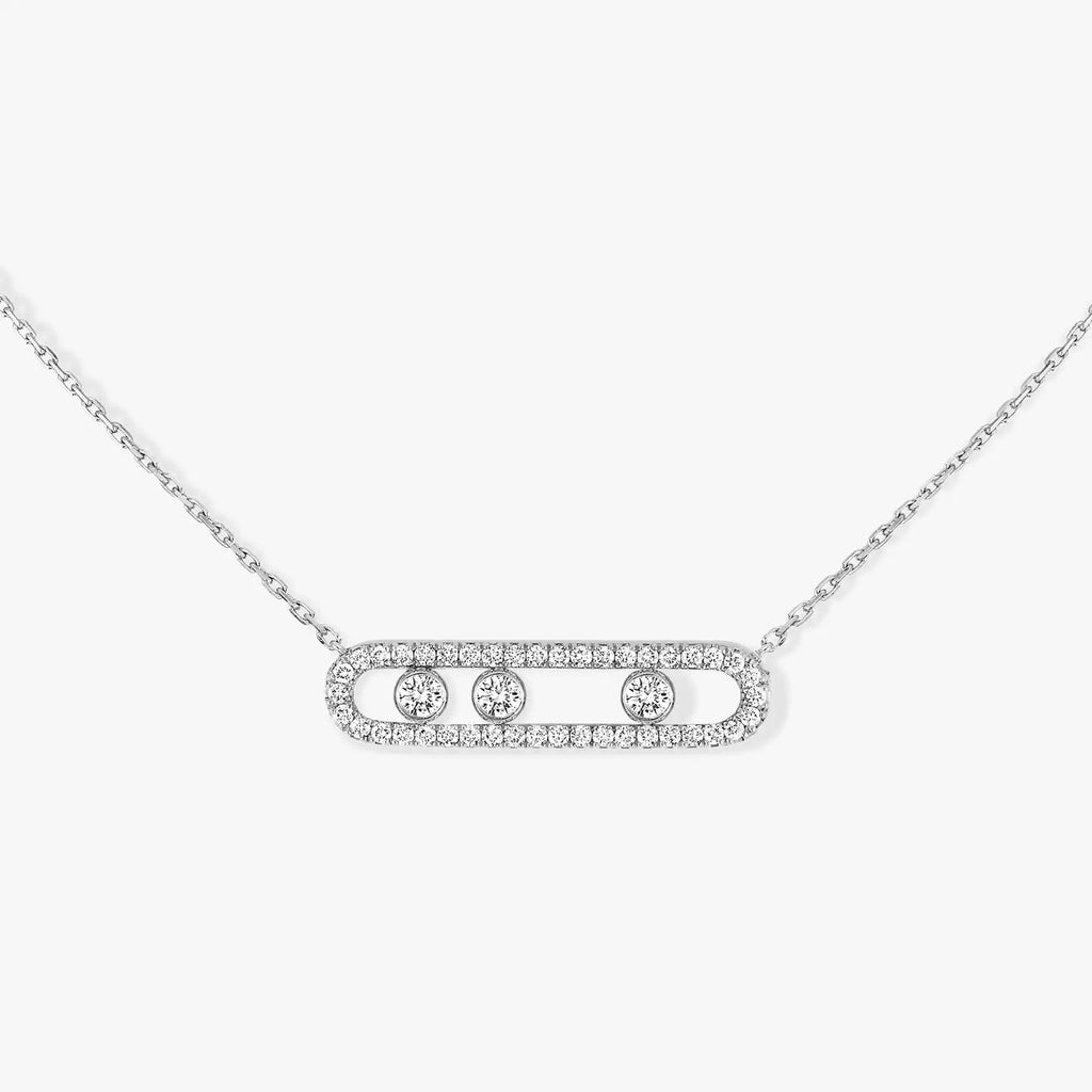COLLIER MESSIKA MOVE PAVÉ WHITE GOLD