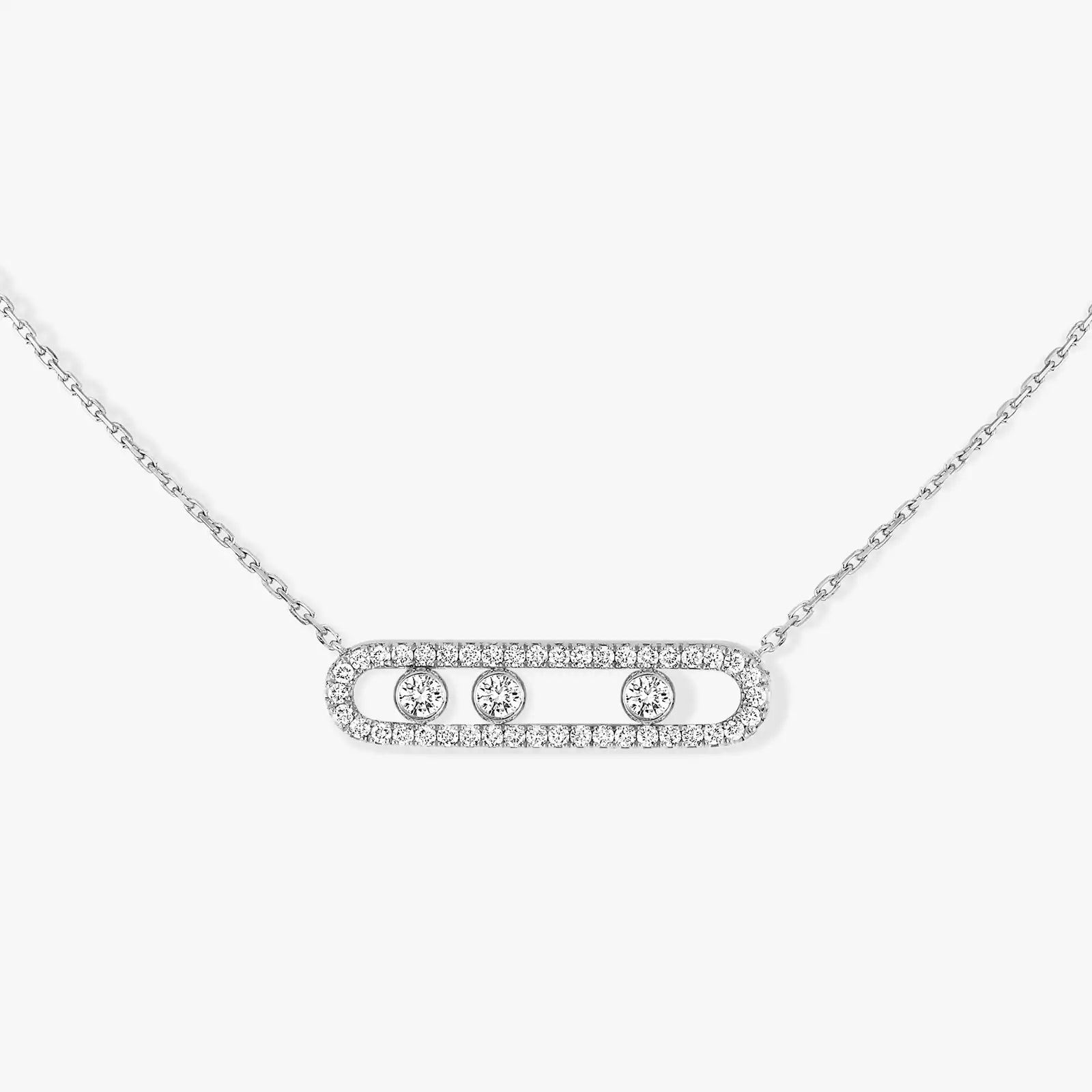 COLLIER MESSIKA MOVE PAVÉ WHITE GOLD