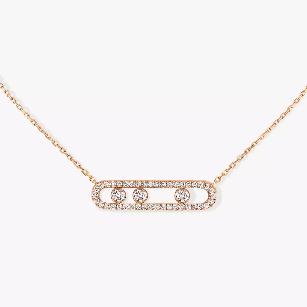 COLLIER MESSIKA MOVE PAVÉ ROSE GOLD