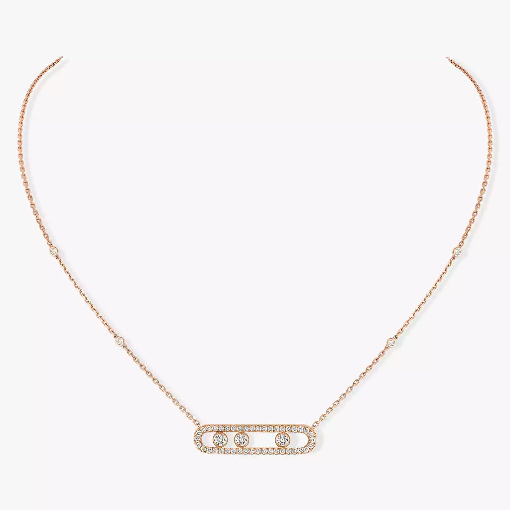 COLLIER MESSIKA MOVE PAVÉ ROSE GOLD