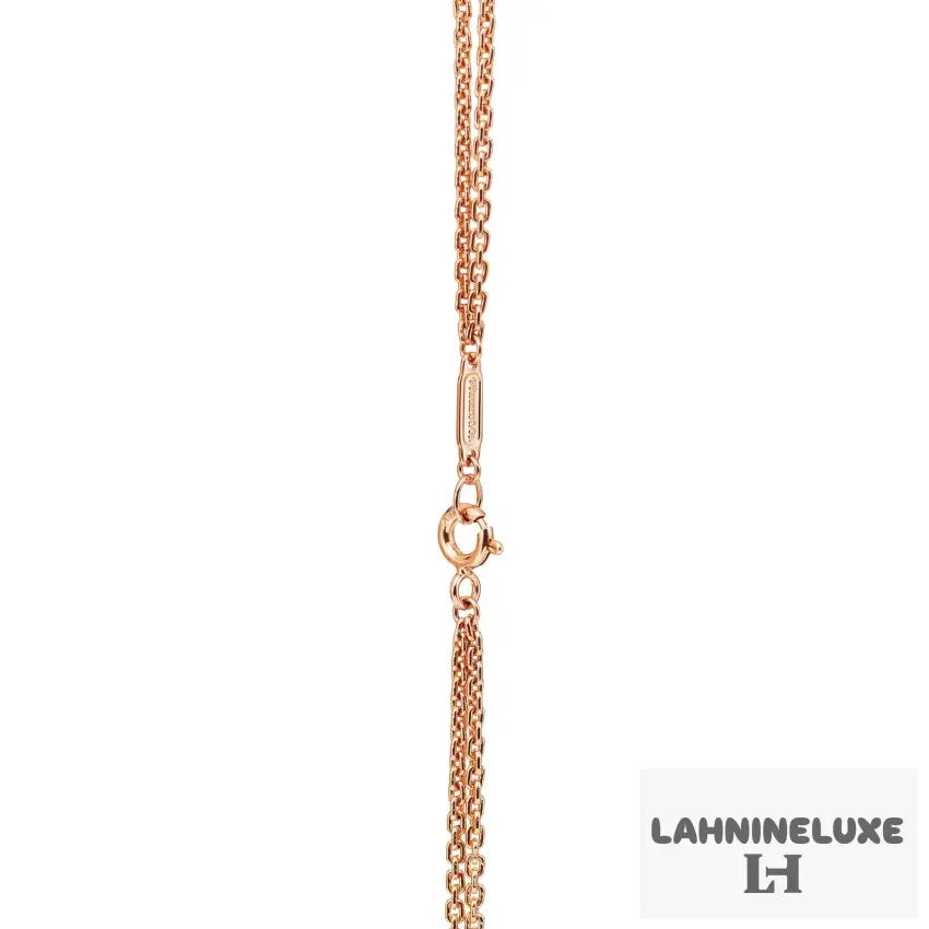 COLLIER TIFFANY & CO HARDWEAR A MAILLONS DIAMOND ROSE-GOLD