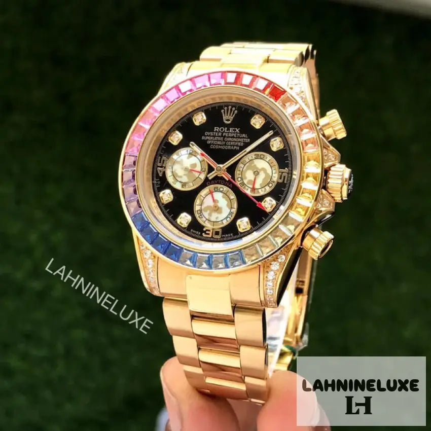 COSMOGRAPH DAYTONA RAINBOW JAUNE