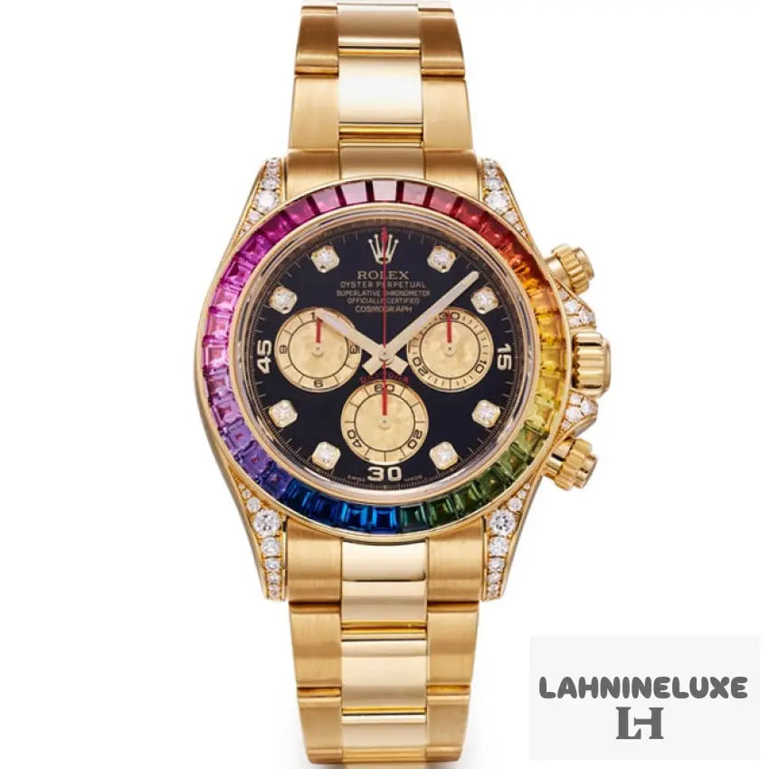 COSMOGRAPH DAYTONA RAINBOW JAUNE