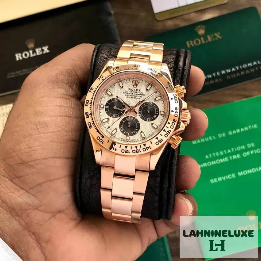 Cosmograph Daytona Rosegold Automatic Mens Watch