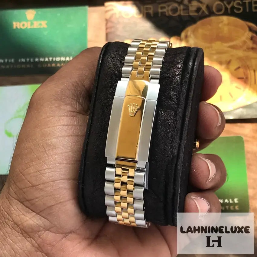 Date Just 41 Two Tone Gold Dial jubli Bracelet Japanese Master Quality Automatic