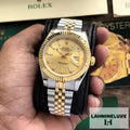 Date Just 41 Two Tone Gold Dial jubli Bracelet Japanese Master Quality Automatic