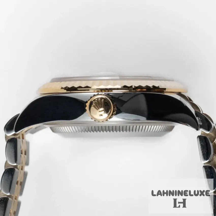 Datejust 28 279173 ’Ladies’ Stainless Steel Yellow Gold Mother of Pearl Diamond Dial Jubilee