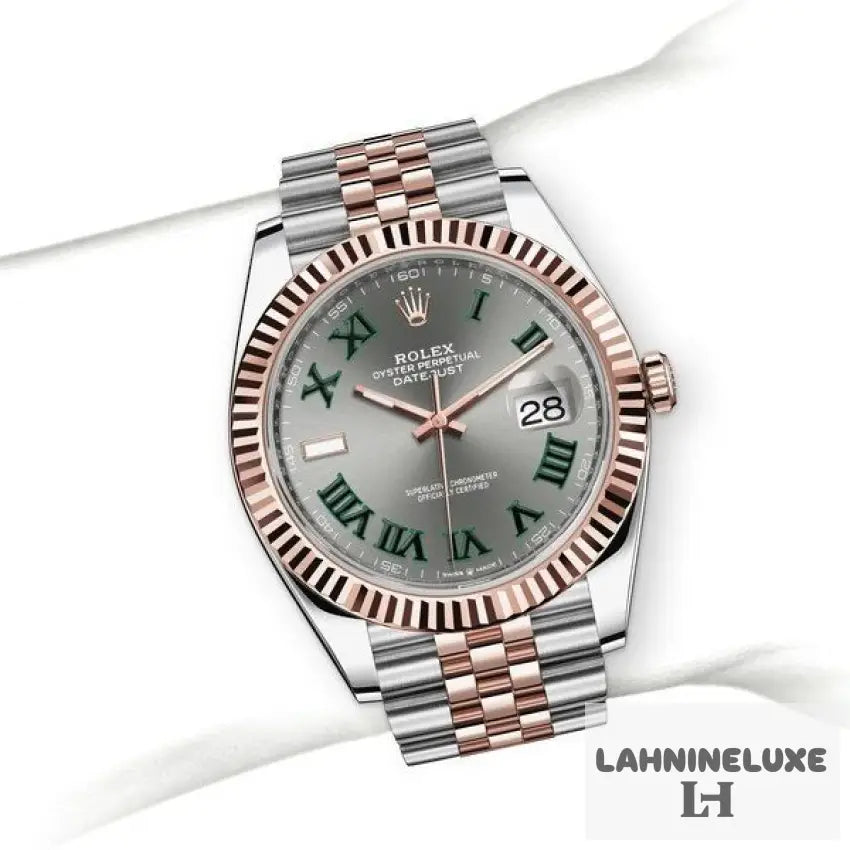 DATEJUST GRIS/ROSE